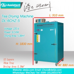 Ortodoks çay yaprağı pişirme kurutucu kurutma makinesi ile elektrikli ısıtma 6chz-5