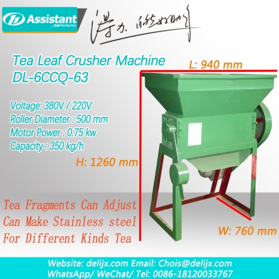 dey yeşil siyah çay gragments kırıcı çay yaprağı kırma makinesi