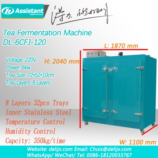 çay oksidasyon adımları siyah çay fermantasyon gereksinimleri çay fermantasyon kabine