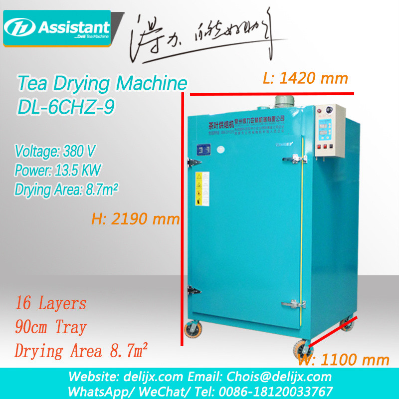 elektrikli ısıtma döner tip çay kurutma makinesi nasıl kullanılır? dl-6chz-9