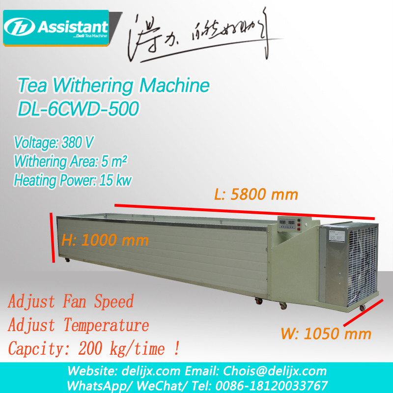 nasıl kurulur çay kalmamak makinesi çay solucan inşaat süreci adımları dl-6cwd-500